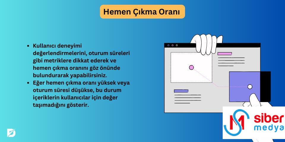 Google Analytics ile hemen çıkma oranı ölçme