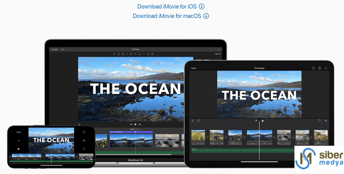 imovie içerik aracı