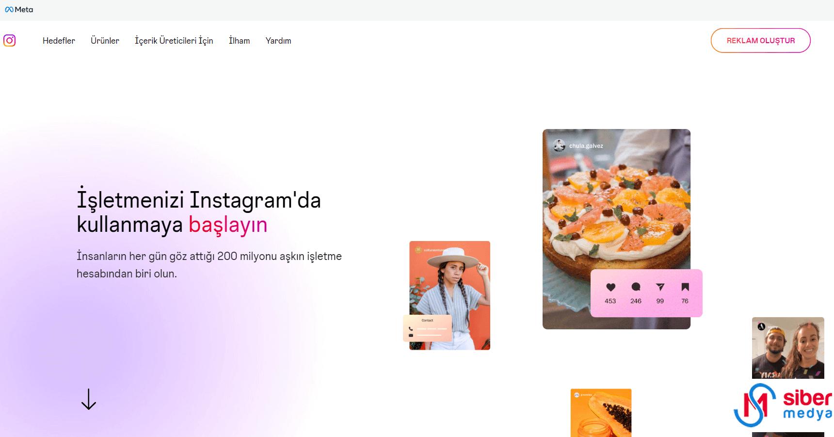 instagramda işletme hesabına geçme