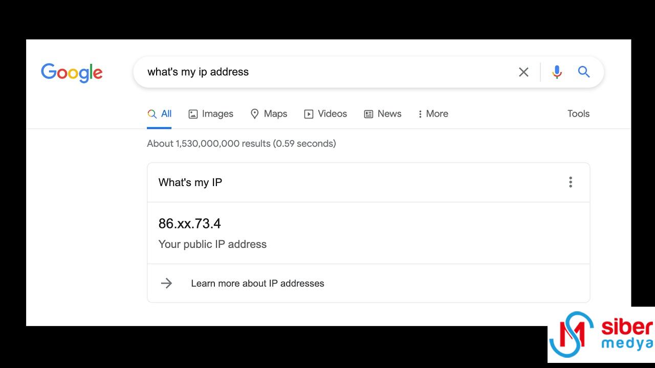 IP Adresi Nasıl Bulunur?
