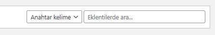 wordpress eklentilerde ara