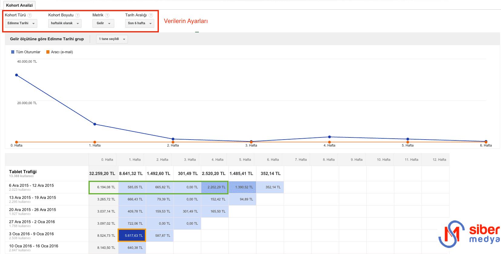 google-analytics-chort-analizi