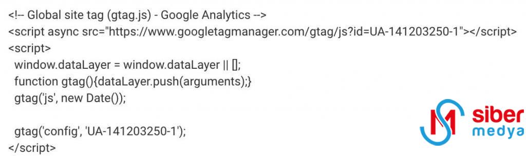 google analytics izleme kimliği