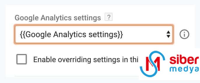 gtm google analytics ayarları