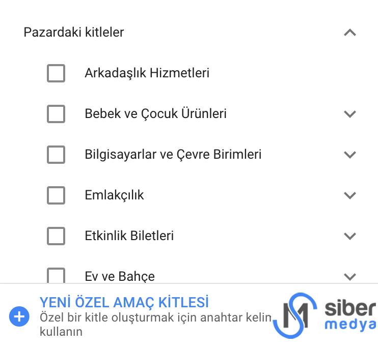 pazardaki kitleleri hedefleme