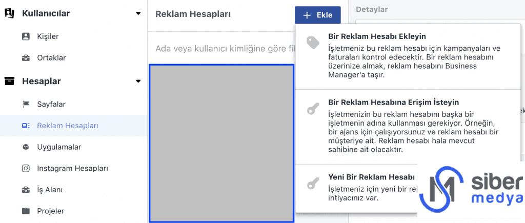 facebook reklam hesabı oluşturma