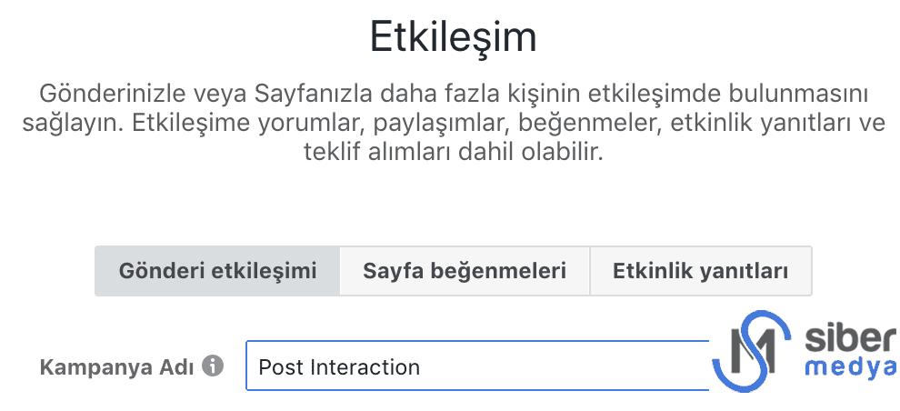 sayfa gönderi reklamları