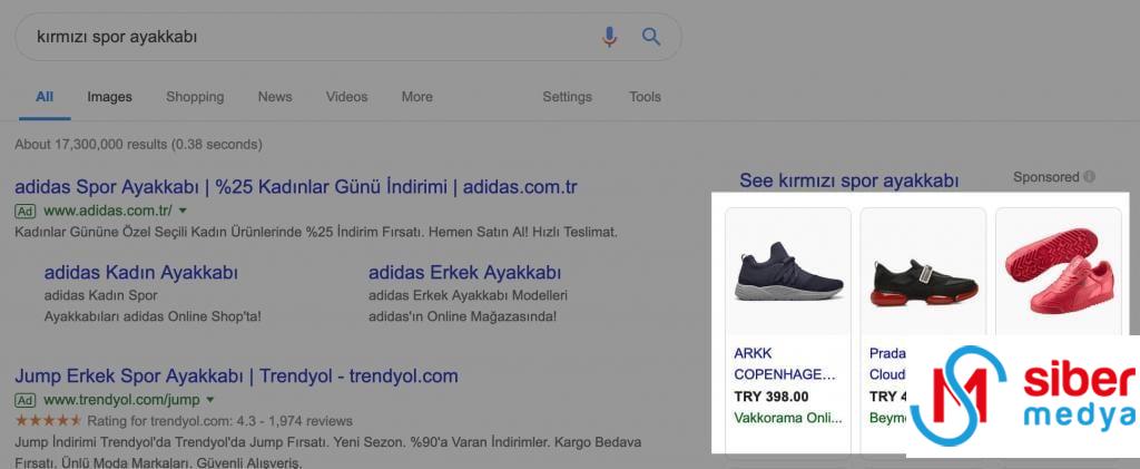 google shopping ads