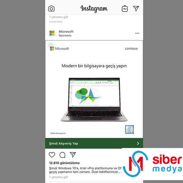 instagram reklamları